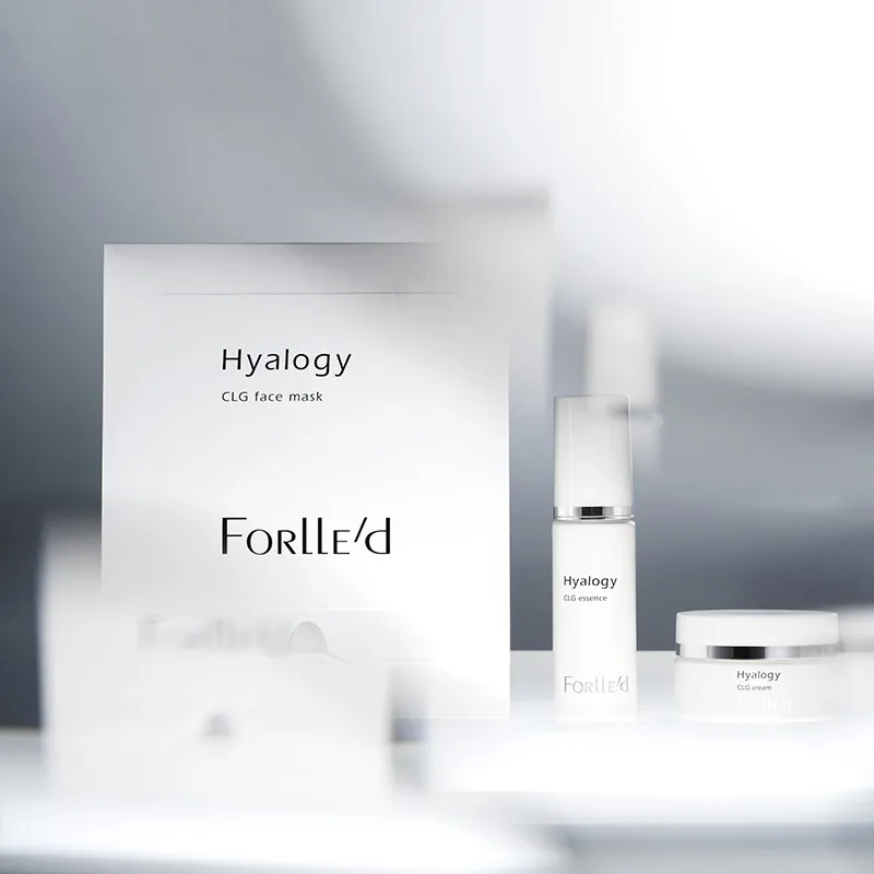 Hyalogy CLG face mask, CLG essence i CLG cream